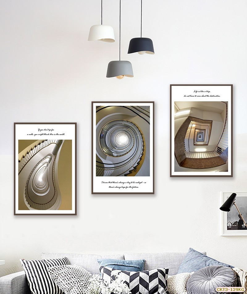 Kiến trúc - vòng xoáy cầu thang CKT3-129KG